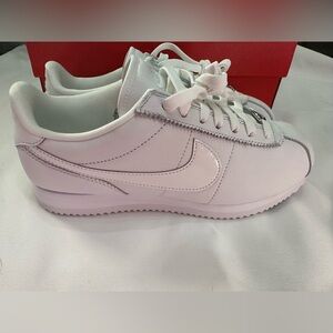 Nike Women's Cortez 23 Premium White Leather Sneakers Size 8.5 BNWT
